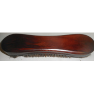 10 1/2” Genuine Horse Hair Brush in dark brown finish