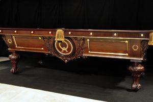 24k gold oliver briggs custom billiards table circa 1890 01