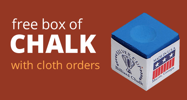 Free box of chalk with cloth orders