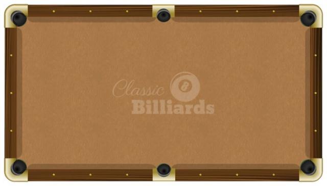 SHIPS FAST! 7' Orange ProLine Classic TEFLON Billiard Pool Table Cloth Felt 
