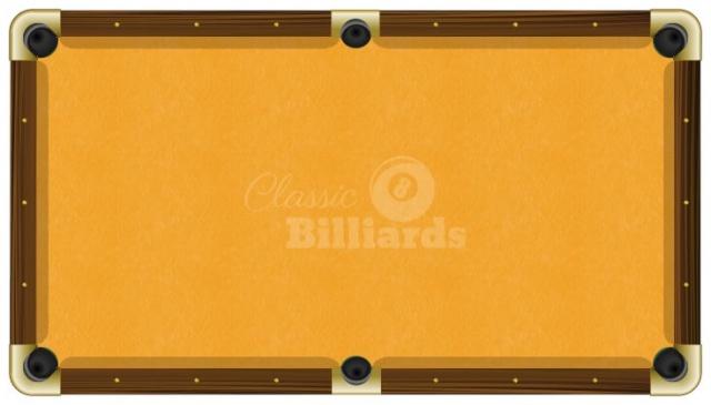 SHIPS FAST! 8' Brown ProLine Classic TEFLON Billiard Pool Table Cloth Felt 