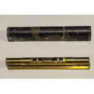 Brass Pool Table Mechanic Level - Original Tin Case