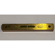 Pool/Snooker Table Engraved Mechanic Level (brass top plated in wood body)