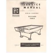 Gold Crown 1 Service Manual (1961)