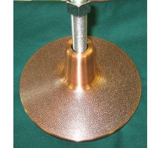 High quality replacement leg levelers - textured bronze finish