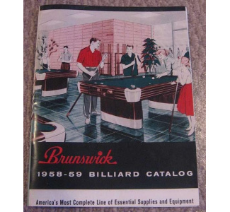 Brunswick Supplies and Equiment Catalog 1958-1959