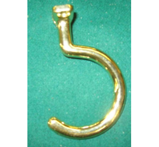 Brass Plated Hook for Bridge or Triangle
