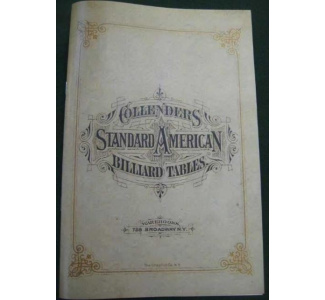 1870s HW Collender Catalog