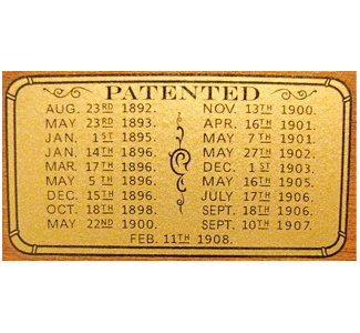 Patent Decal for models including The St. Bernard