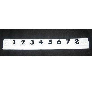 Quarter Strip 11.75 in. x 1.5 in. with sticky back