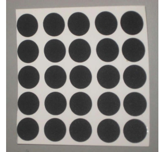 Snooker Spots (1/2" diameter) - sheet of 25