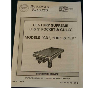 Century Supreme Service Manual copy (1990)