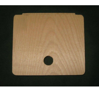 Wood Coin Op Table Door (5 3/4 in. x 5 in. at front)